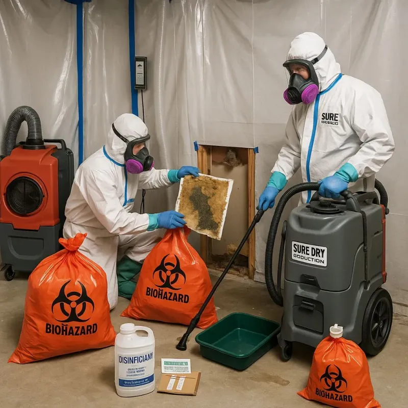 Contaminated Water Handling Protocols process in Wesley Chapel, NC